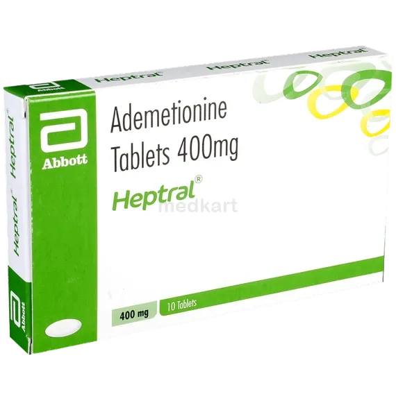 heptral 400mg tablet 10's